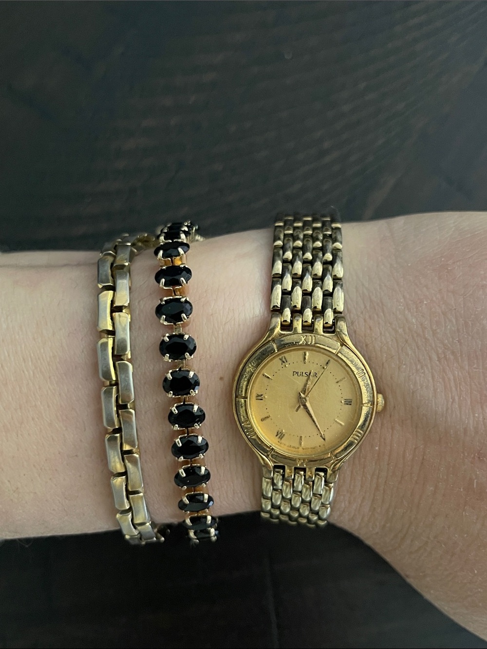 Pulsar Women's Gold Tone Watch